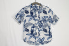 3 GAP Button-Up Shirt - White and Blue