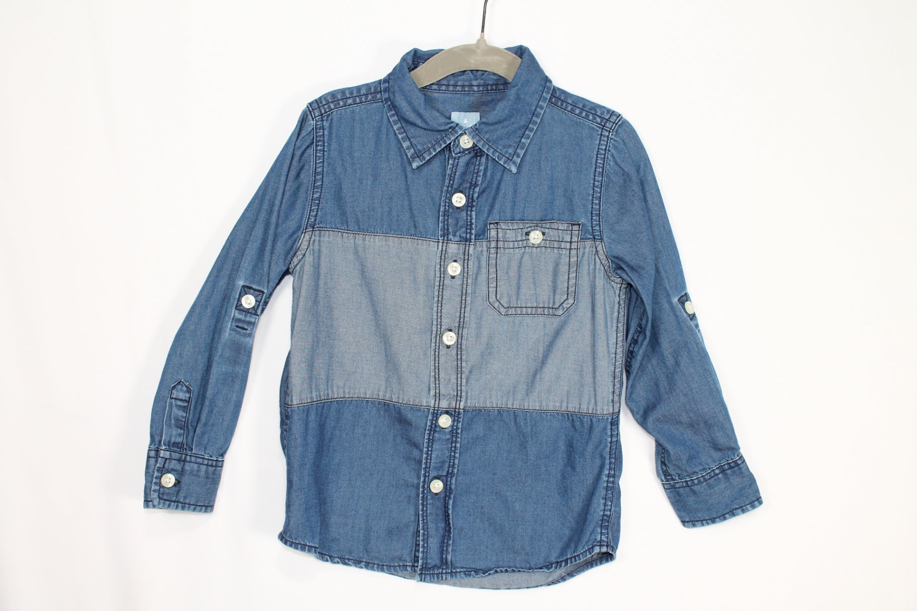 4T GAP Button-Up Shirt - Blue