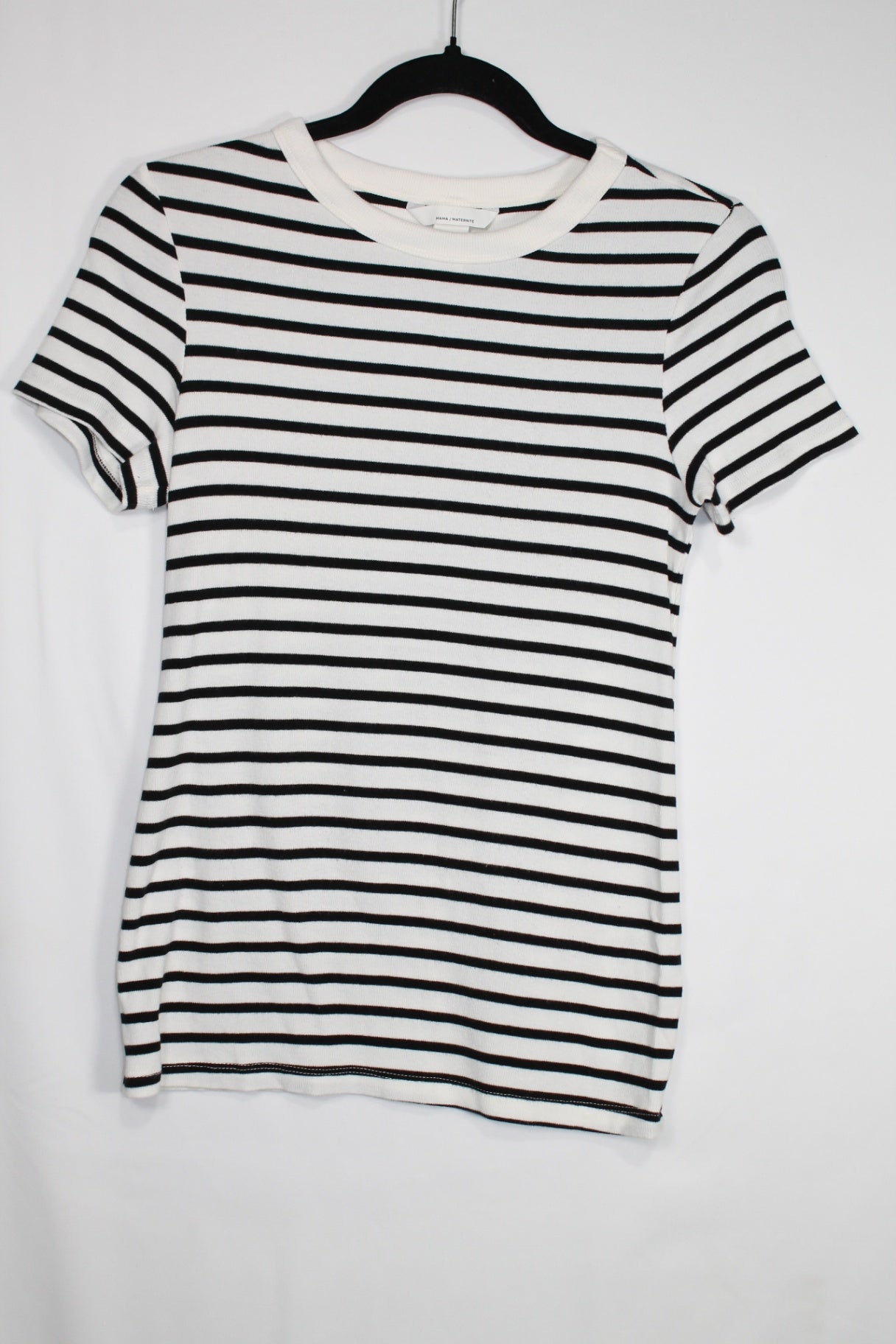 M/M H&M Maternity Shirt - Black and White