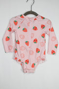 12-18m Old Navy Rashguard - Pink Strawberries
