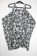 O/S Booby Trapper Nursing Cover - Black and White