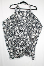 O/S Booby Trapper Nursing Cover - Black and White
