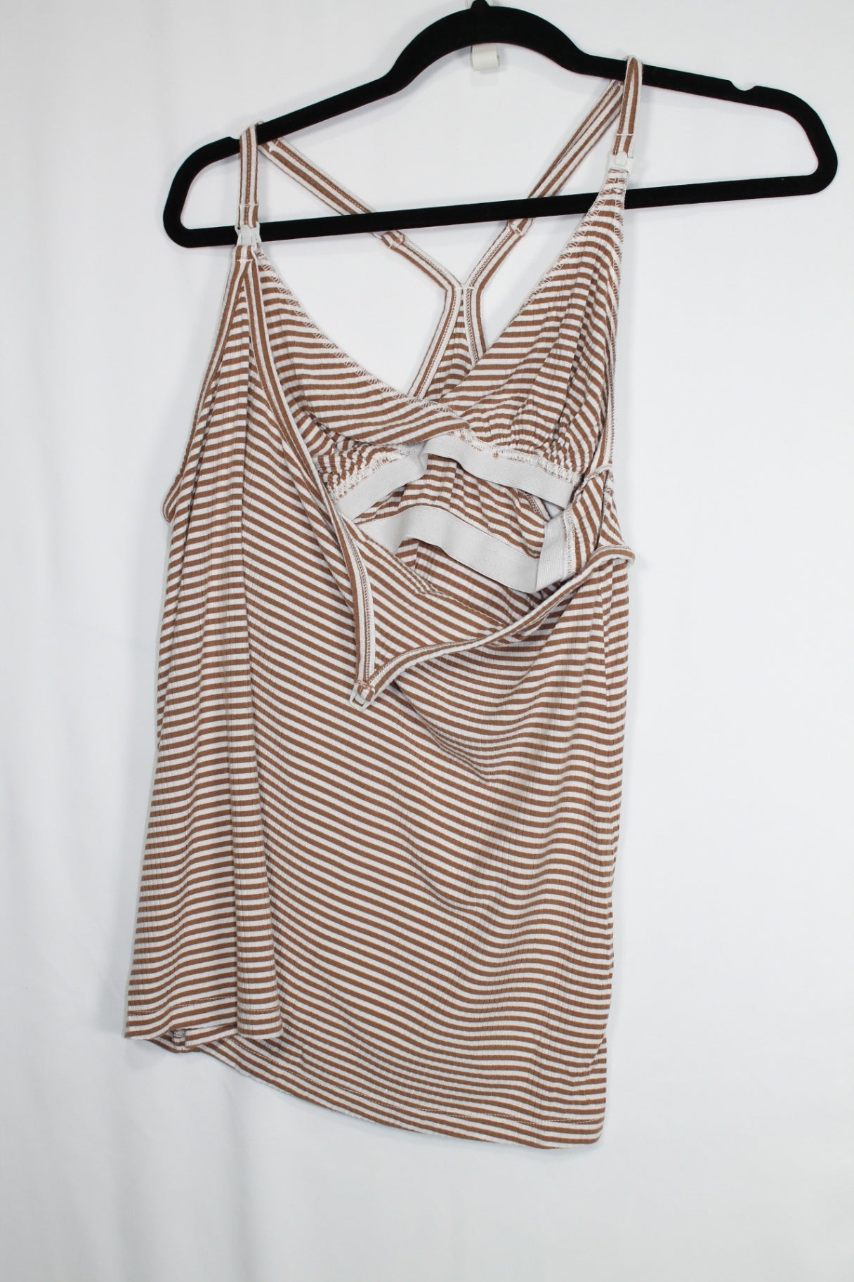 X/S Old Navy Maternity PJs - Brown and White
