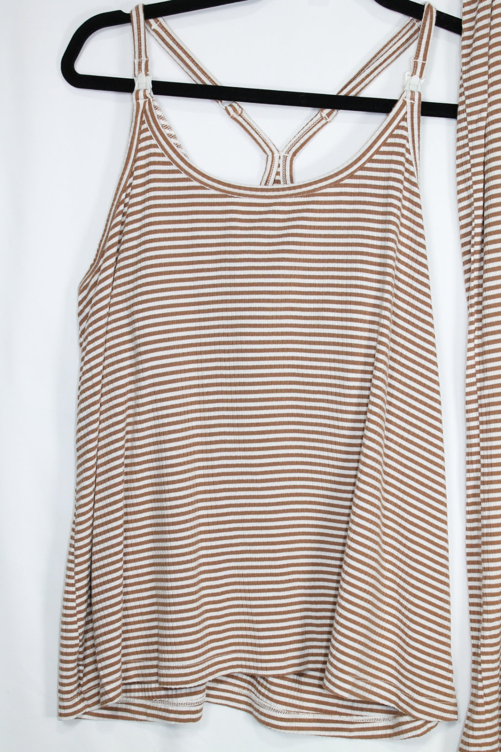 X/S Old Navy Maternity PJs - Brown and White