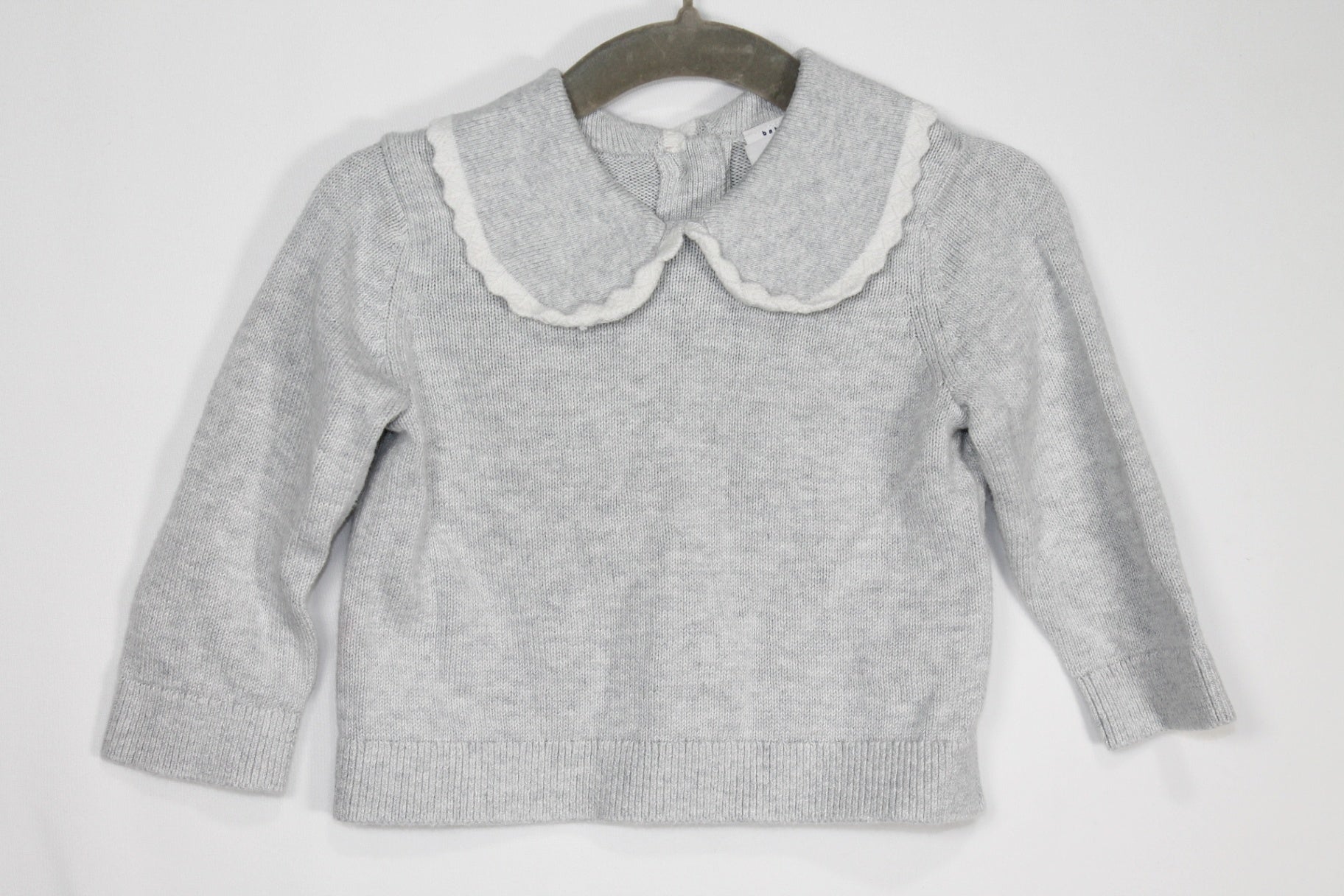 6-12m GAP Long Sleeve Shirt - Grey
