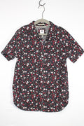 9/10Y Cactus Boys Shirt - Black Floral