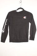 14/16Y Champion Long Sleeve Shirt - Black