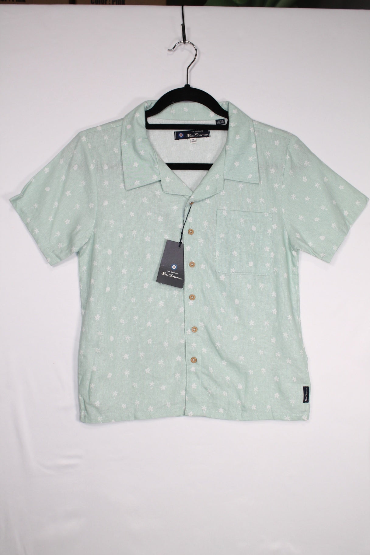 10/12Y Ben Sherman Shirt - Green