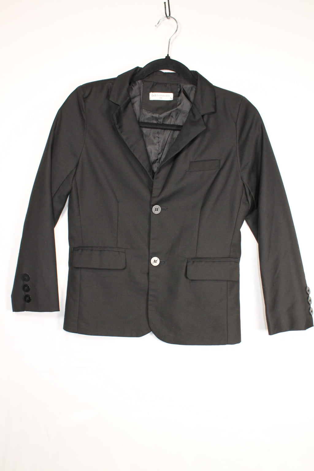 10/12Y Douboov Kids Suit Jacket - Black