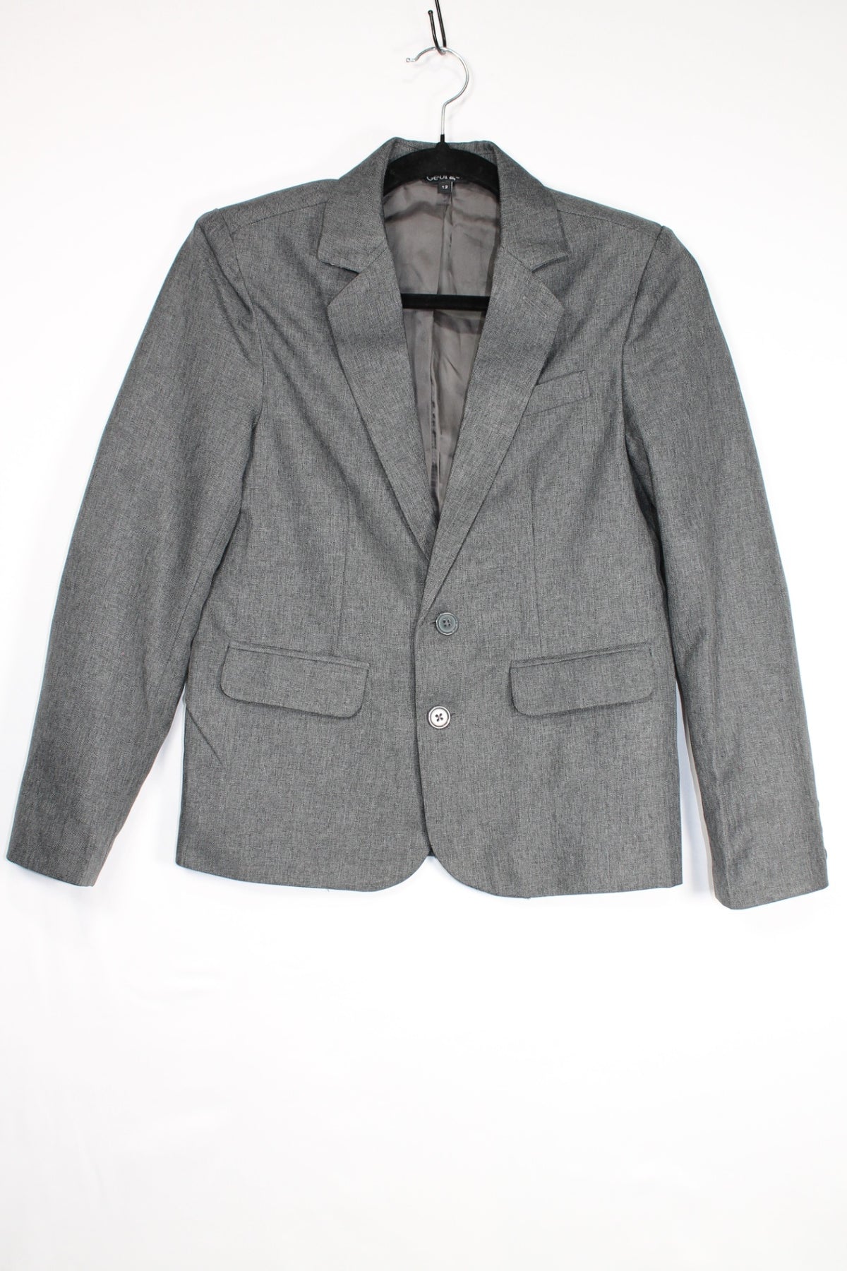 12 George Suit Jacket - Dark Grey