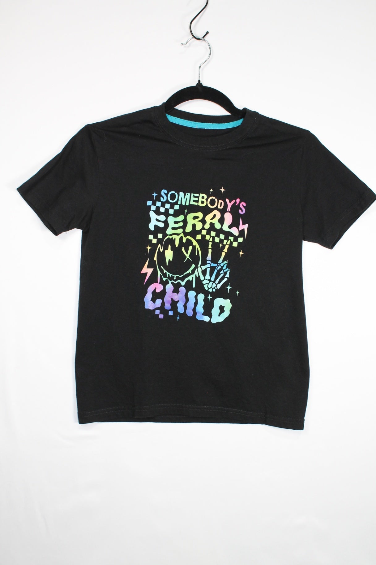 10/12Y Unknown T-Shirt - Black