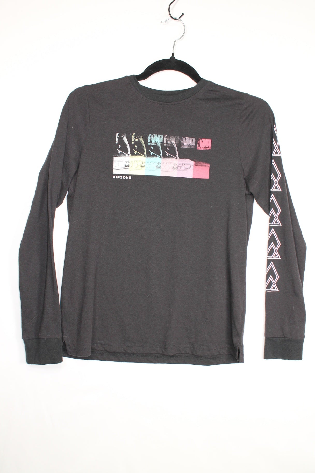 14/16Y Ripzone Long Sleeve Shirt - Black