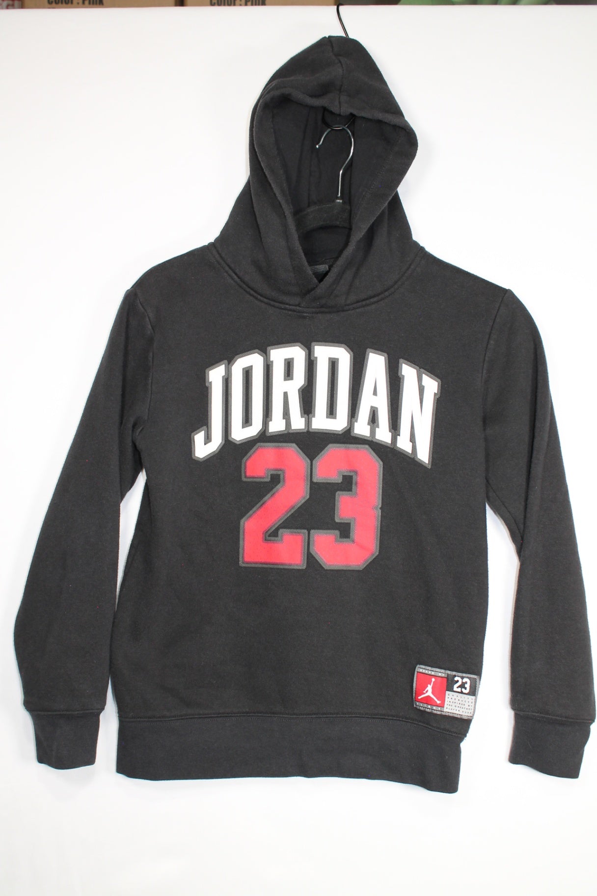10/12Y Jordan Hoodie - Black