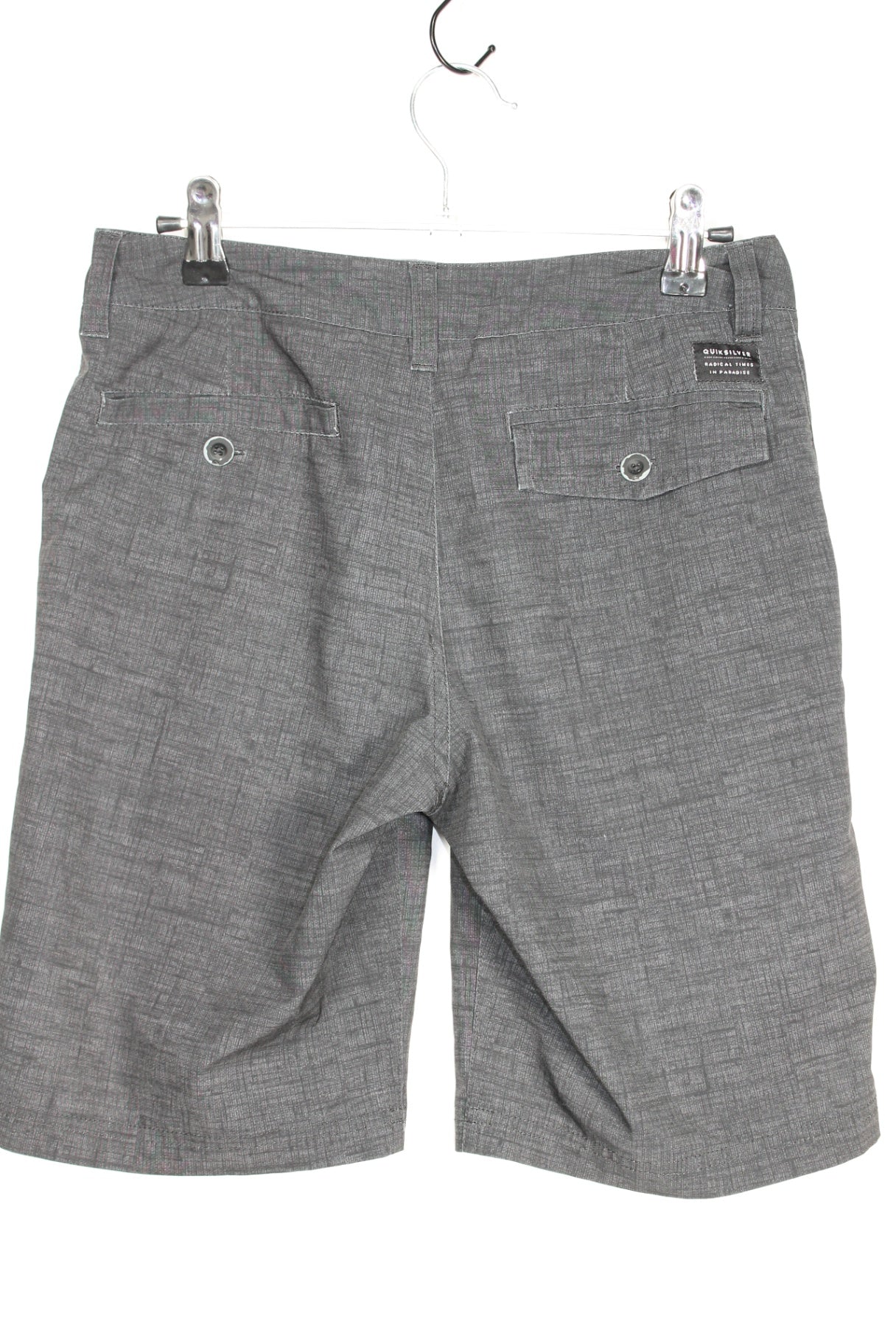 12 Quick Silver Amphibian Hybrid Shorts - Heather Grey