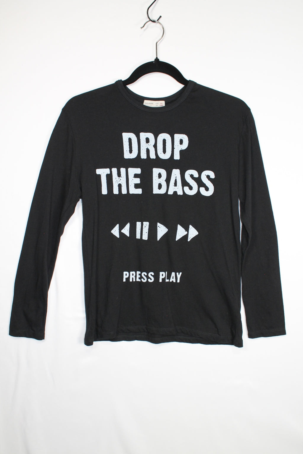 10 Zara Long Sleeve Shirt - Black