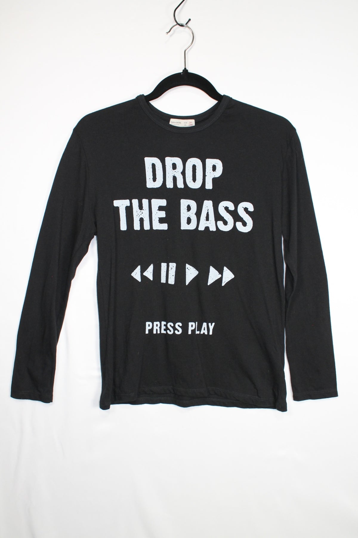 10 Zara Long Sleeve Shirt - Black