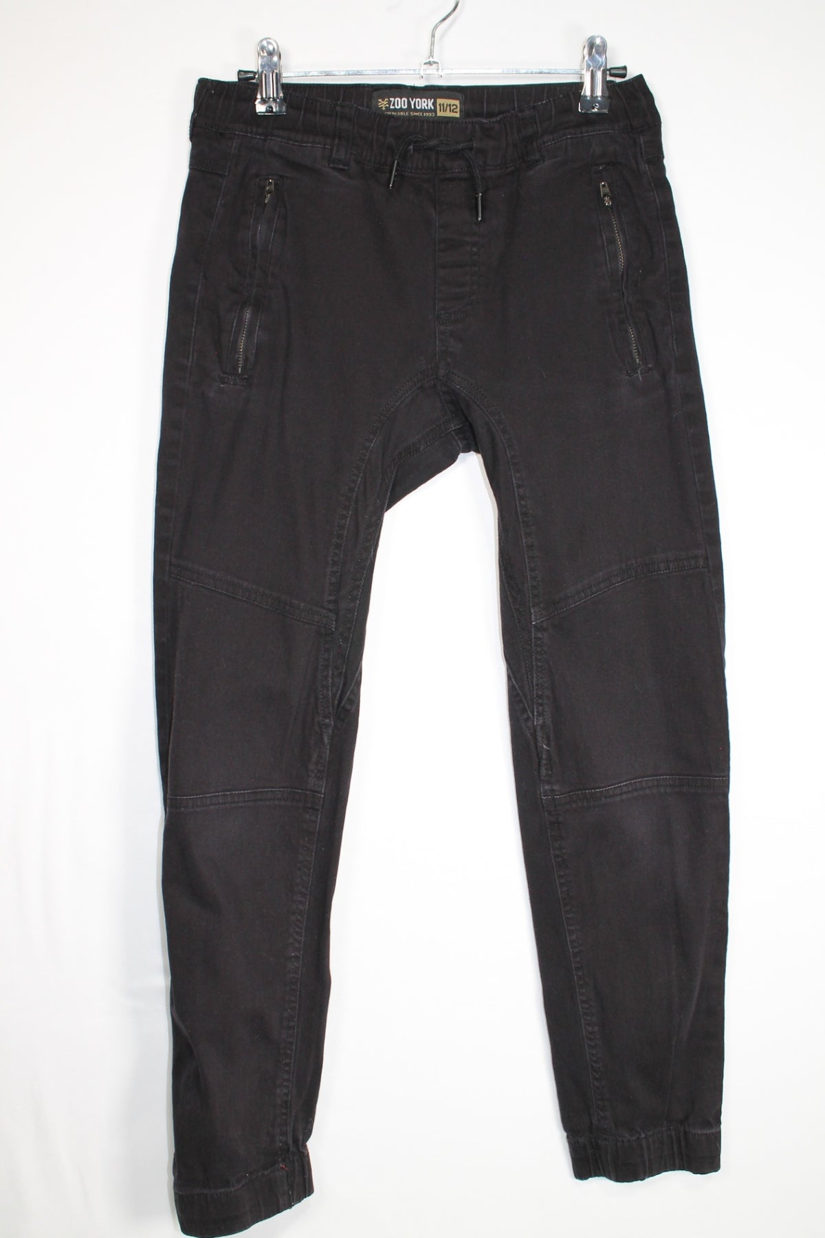 11/12Y Zoo York Joggers - Black