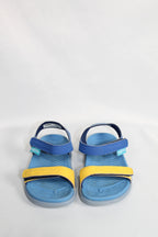 5T Native Sandals - Blue and Yellow