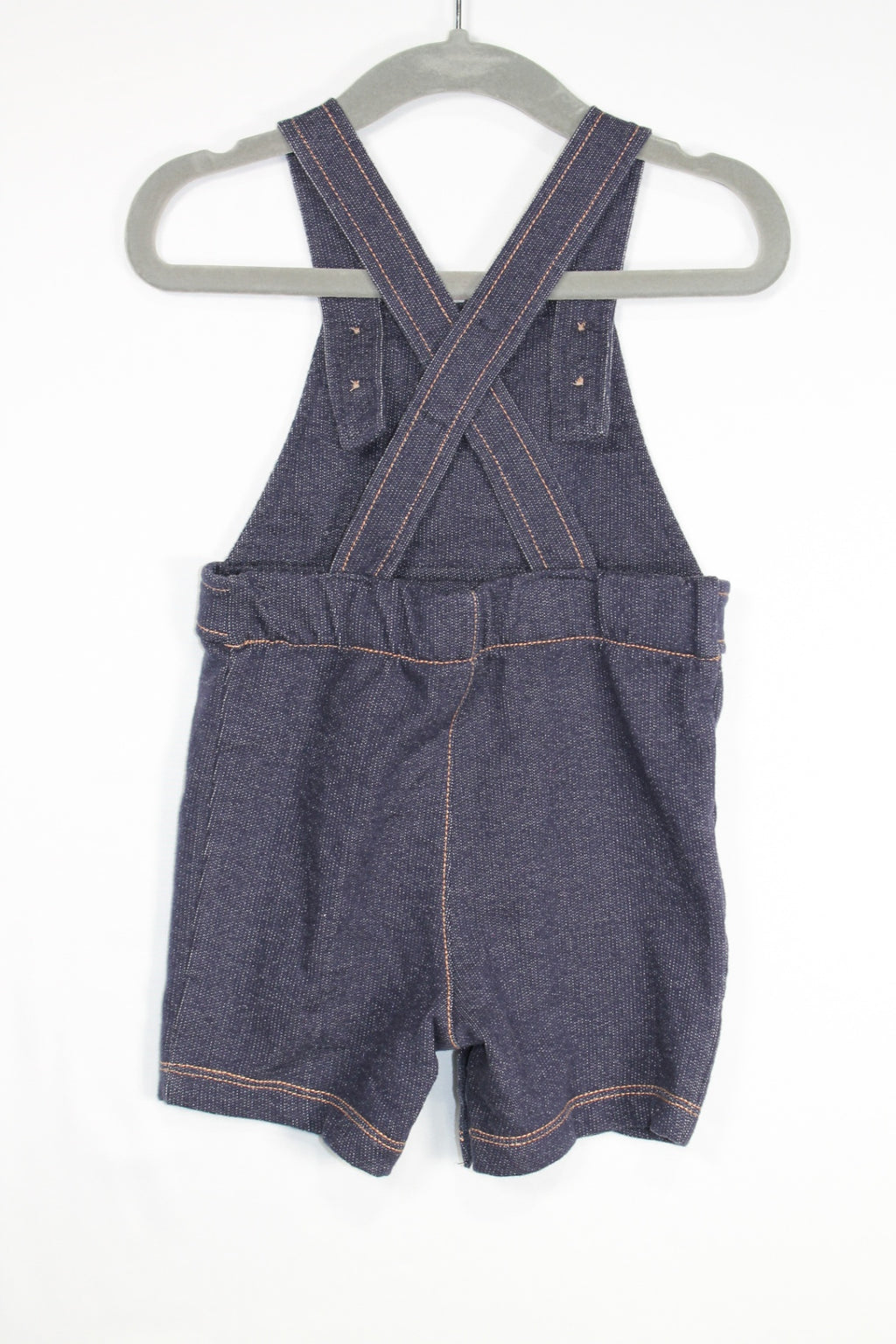 6-12m Pekkle Shortalls - Blue