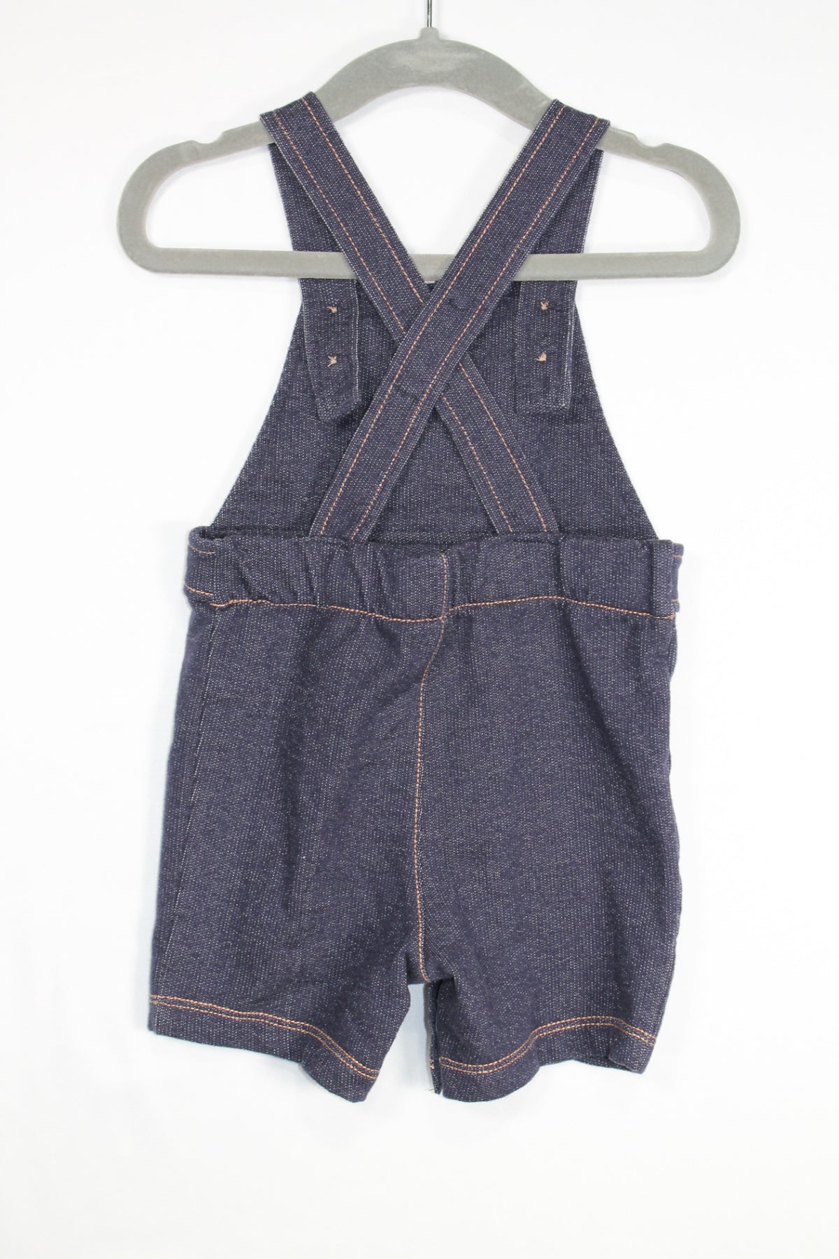 6-12m Pekkle Shortalls - Blue