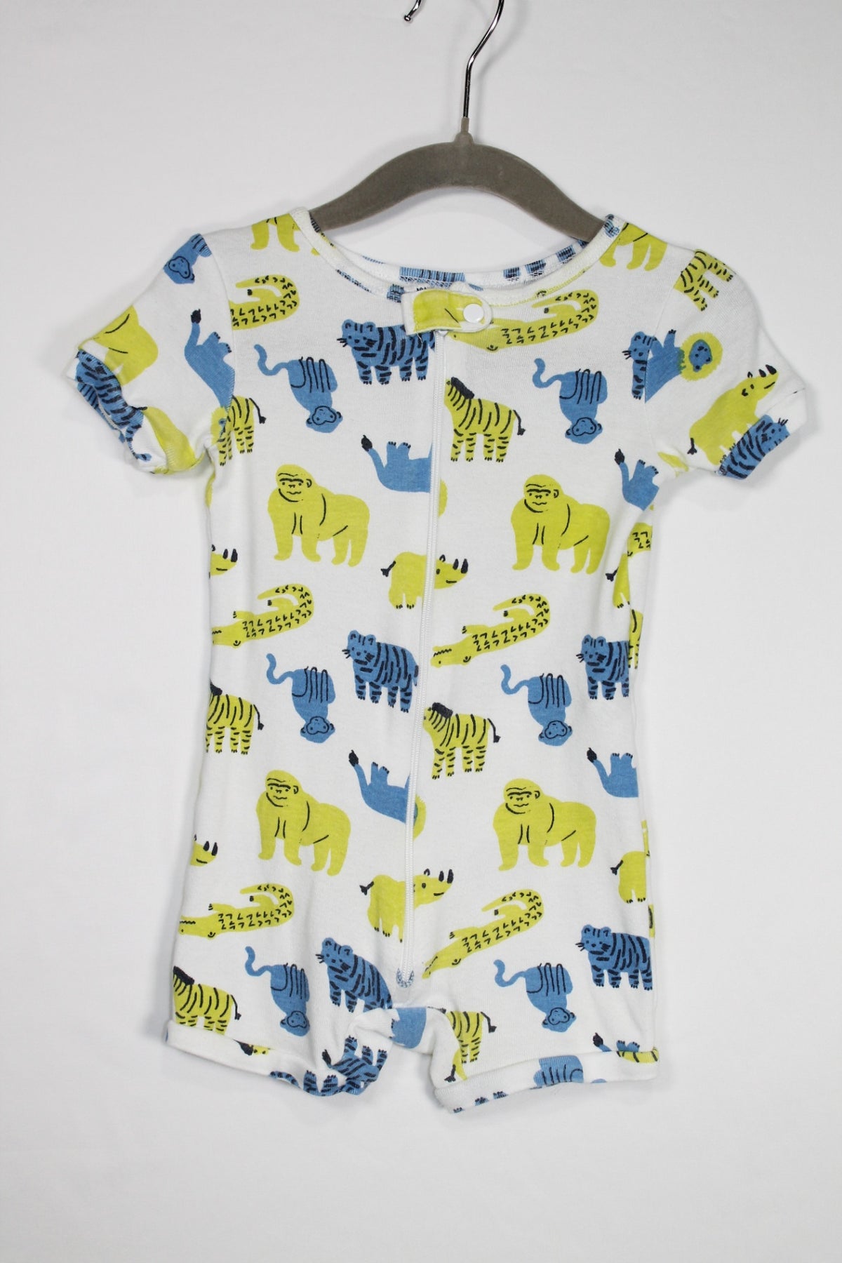 12-18m Joe Fresh Romper - White w/Animals