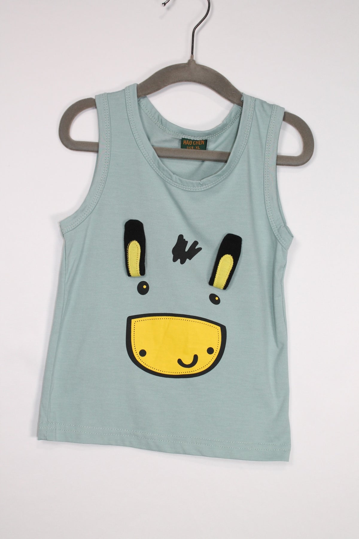 4T Hao Chen Muscle Tank - Green Donkey
