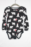 18-24m Carter's Bodysuit - Black w/Bears
