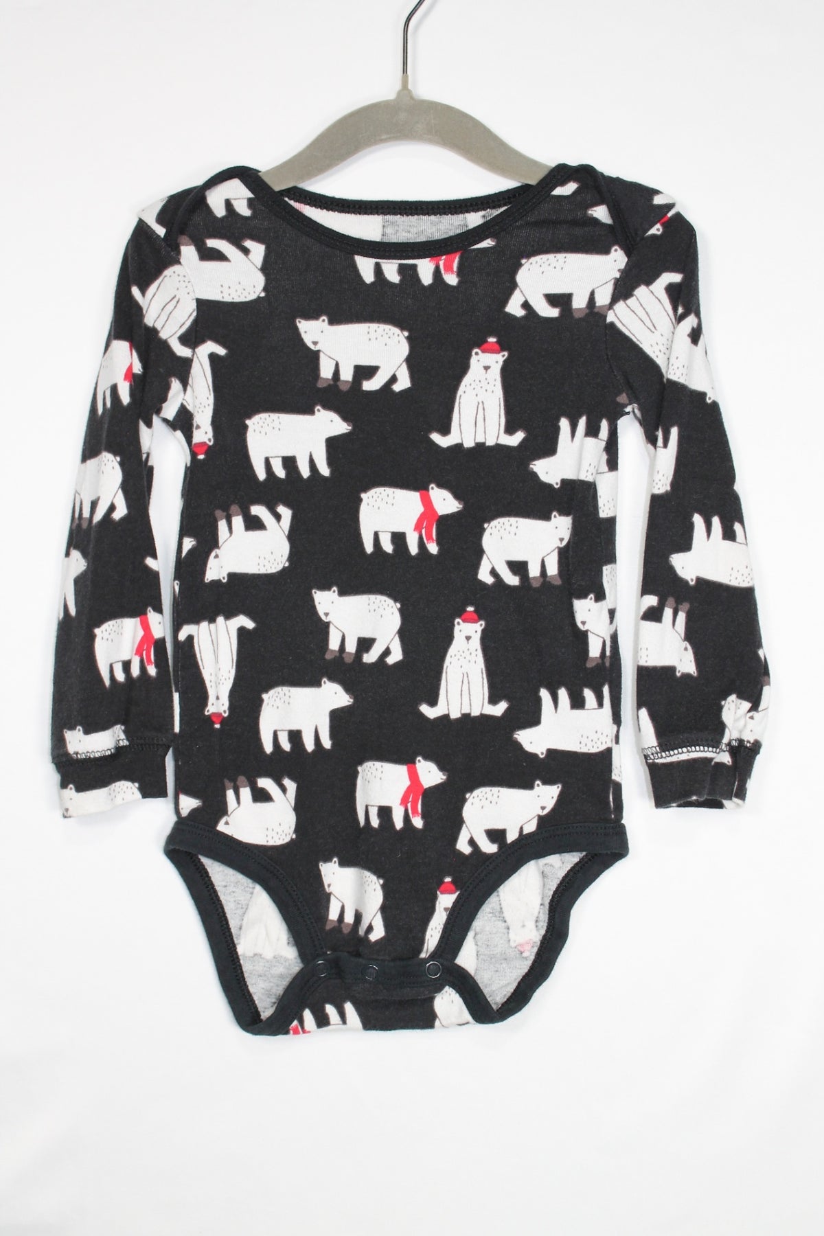 18-24m Carter's Bodysuit - Black w/Bears