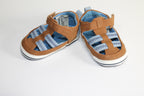 3T Joe Fresh Baby Sandals - Brown and Blue