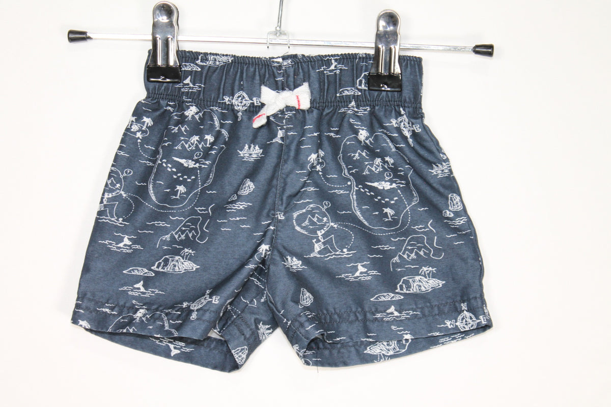 0-3m George Shorts - Grey