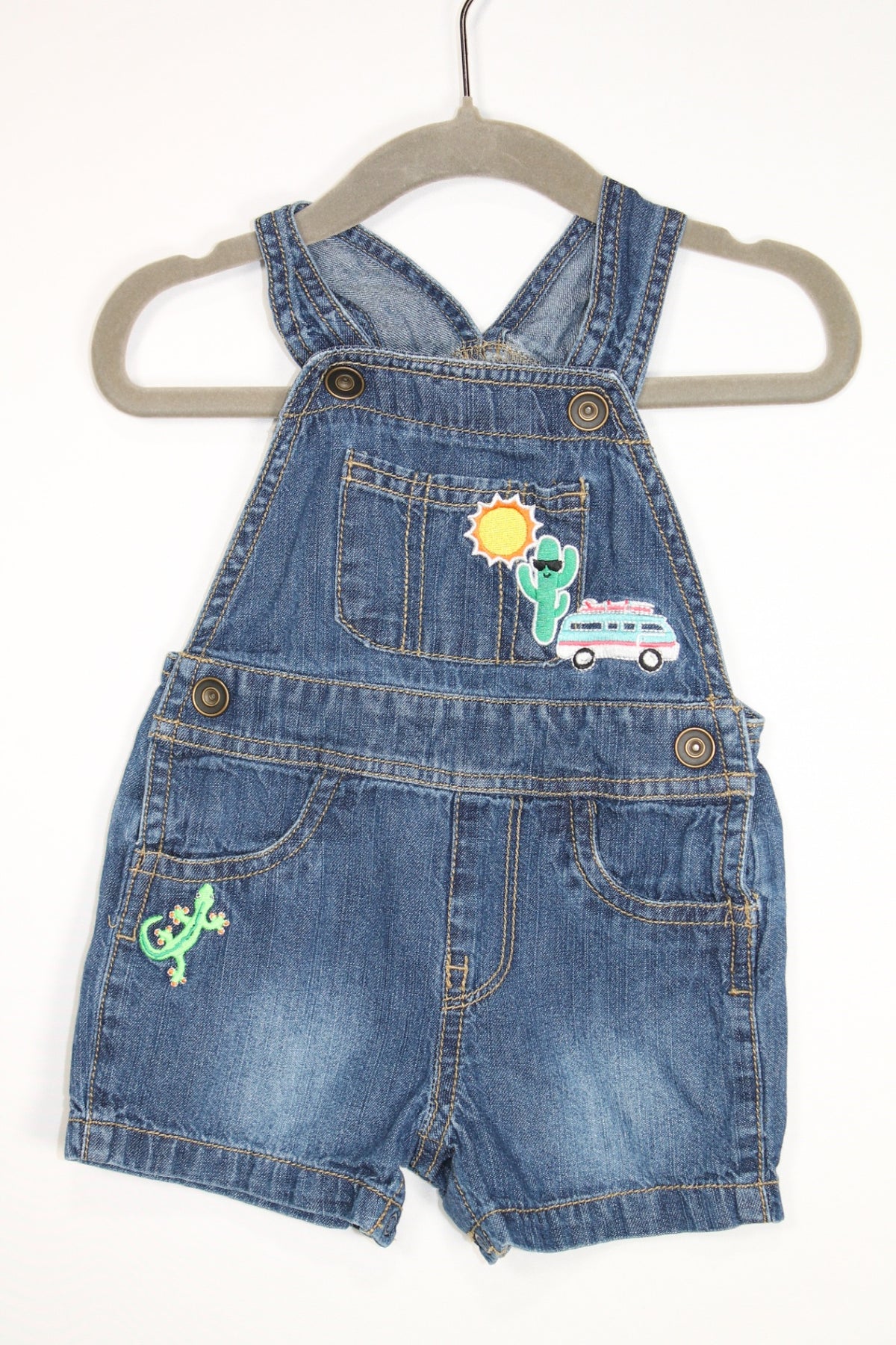 3-6m The Children's Place Shortalls - Blue