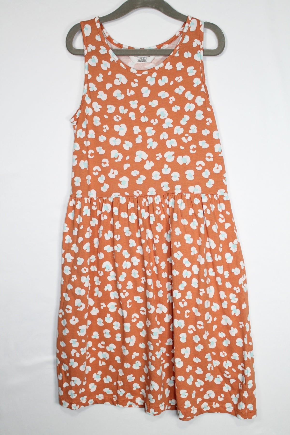8/10Y H&M Dress - Orange Floral