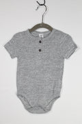 6-9m Shein Bodysuit - Grey