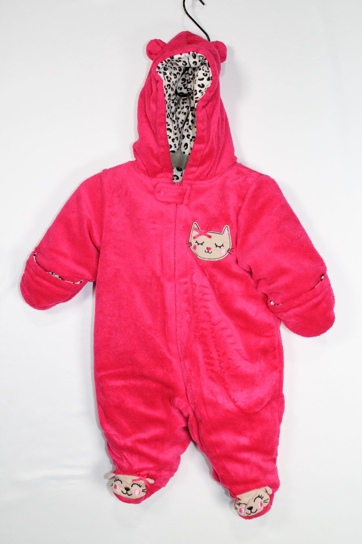 0-3m Small Wonders Snowsuit - Pink