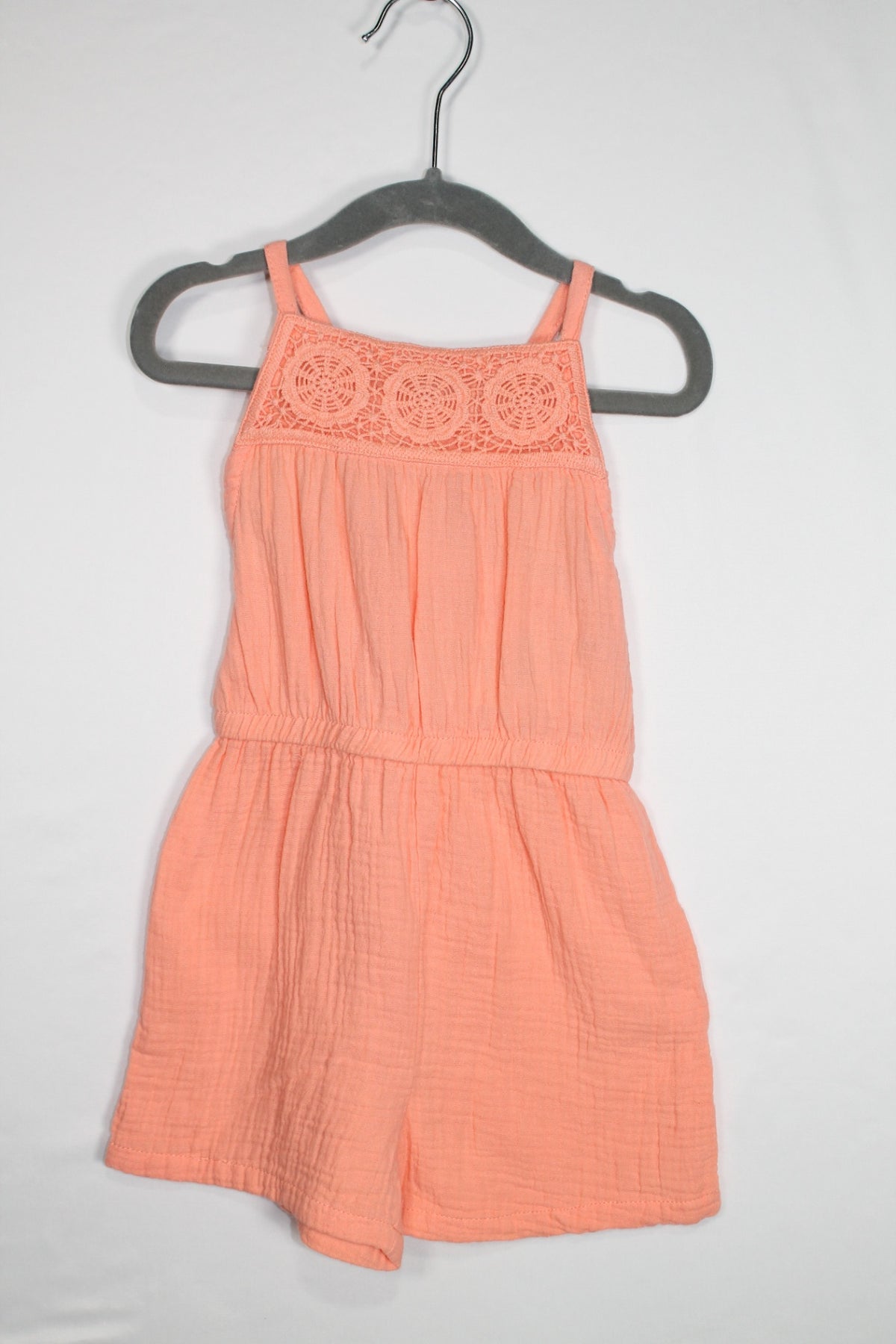 NEW 2T George Romper - Orange