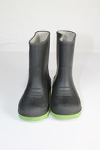 6T Rubber Boots - Black and Green