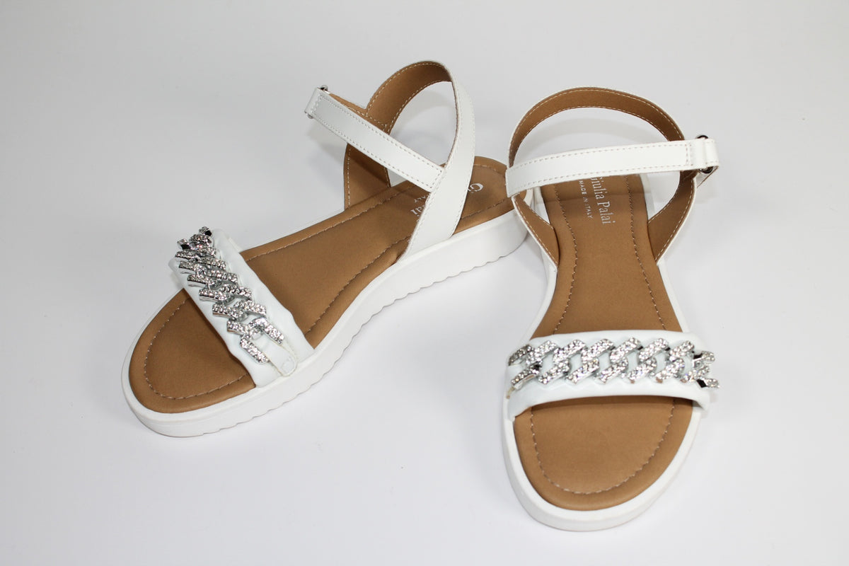 4K Giulia Palai Sandals - White