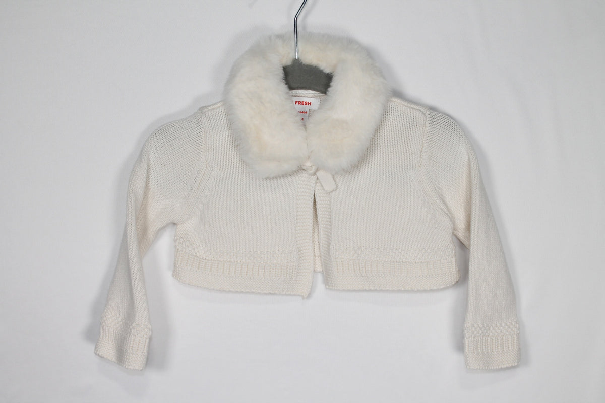 3-6m Joe Fresh Sweater - Ivory