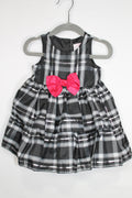 6-12m Marmellata Dress - Black and Silver