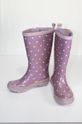 12T The Wide Welly Company Rubber Boots - Purple