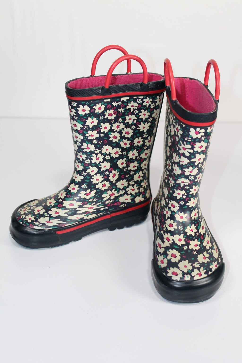 9T Unknown Rubber Boots - Floral