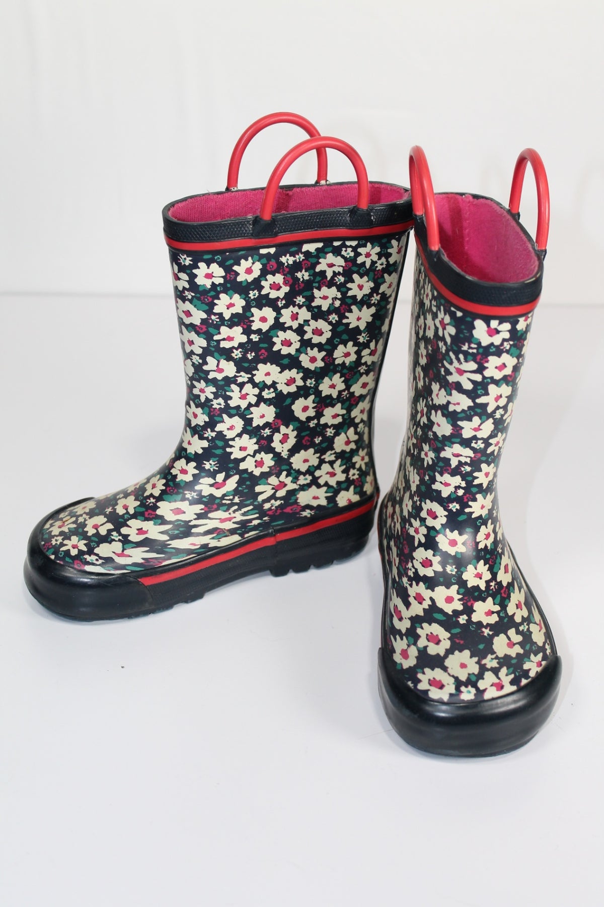 9T Unknown Rubber Boots - Floral