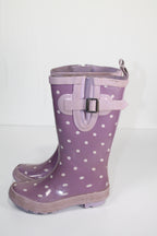 12T The Wide Welly Company Rubber Boots - Purple