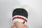 Toddler Single Stitch Shop Toque - Grey