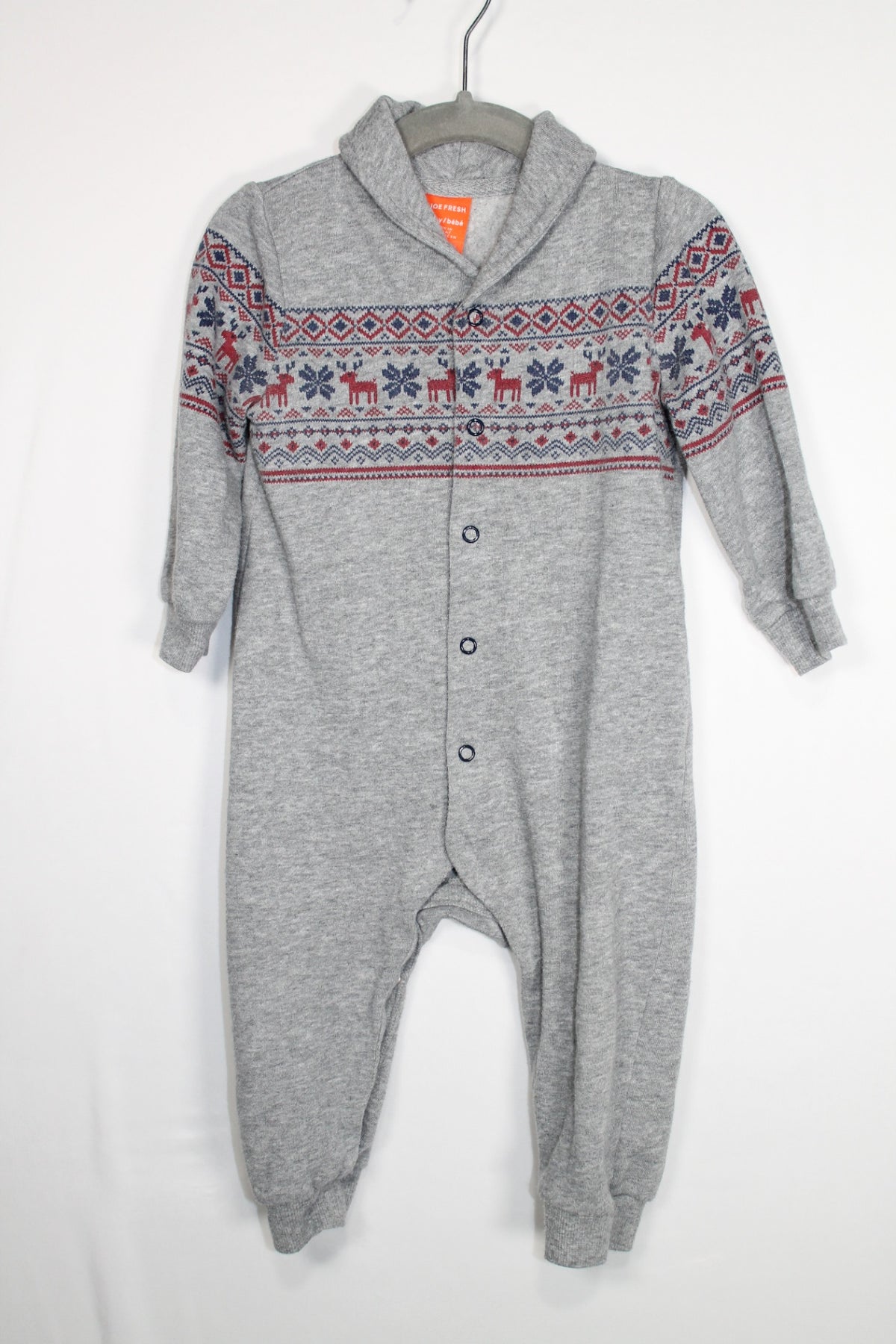 12-18m Joe Fresh Sleeper - Grey