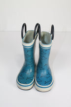 4 Joe Fresh Rubber Boots - Blue w/Sharks
