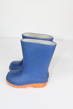 5 Rubber Boots - Blue and Orange