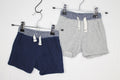 6-12m Carter's 2PC Shorts - Navy and Grey