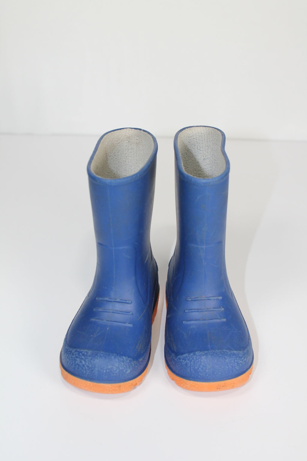 5 Rubber Boots - Blue and Orange