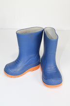 5 Rubber Boots - Blue and Orange